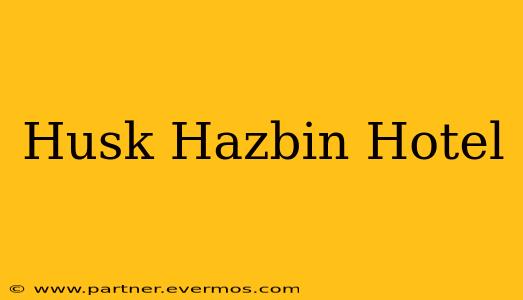 Husk Hazbin Hotel