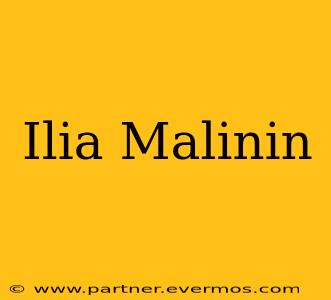 Ilia Malinin