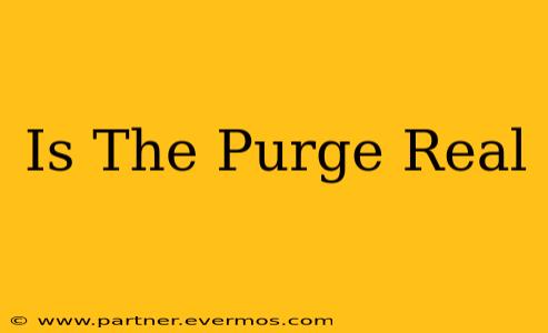 Is The Purge Real
