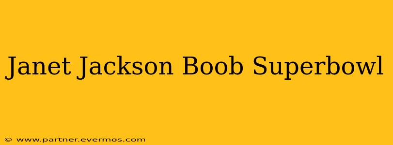 Janet Jackson Boob Superbowl