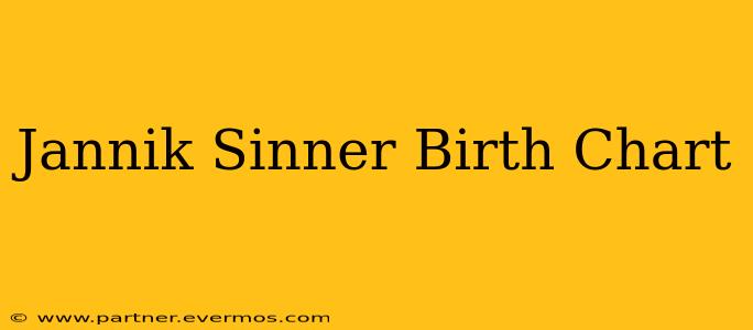 Jannik Sinner Birth Chart