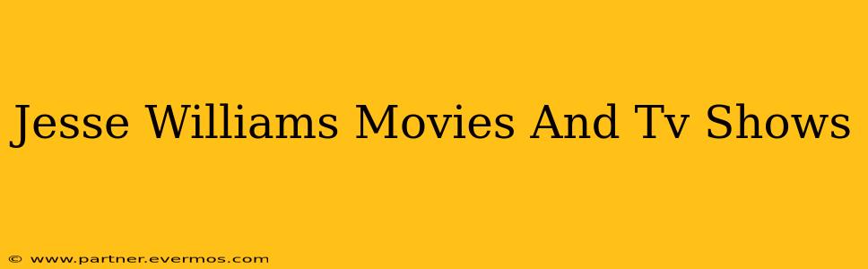Jesse Williams Movies And Tv Shows