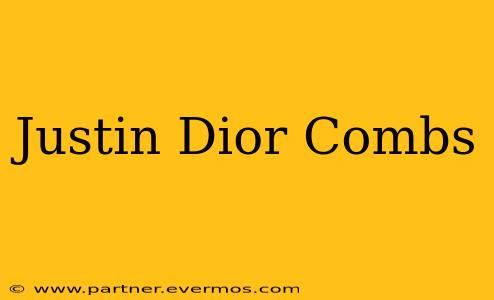 Justin Dior Combs