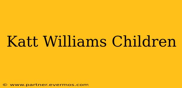 Katt Williams Children