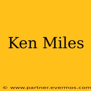 Ken Miles