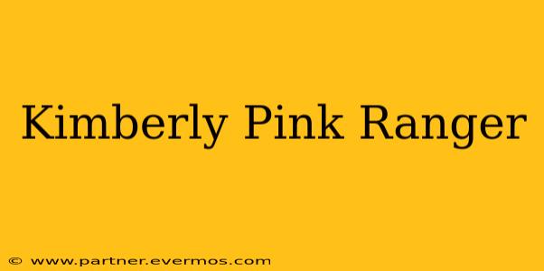 Kimberly Pink Ranger