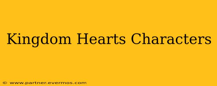 Kingdom Hearts Characters