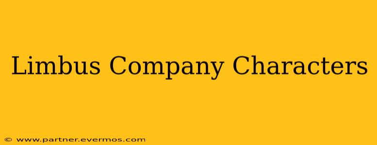 Limbus Company Characters