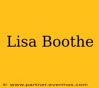 Lisa Boothe