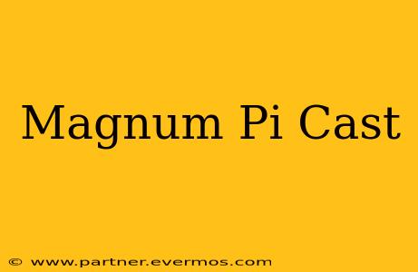 Magnum Pi Cast