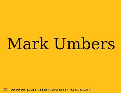 Mark Umbers
