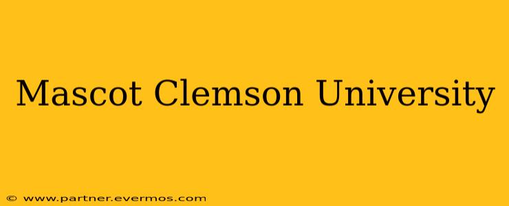 Mascot Clemson University