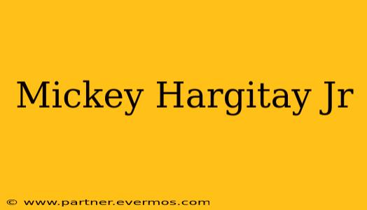 Mickey Hargitay Jr