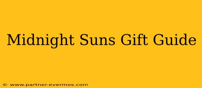 Midnight Suns Gift Guide
