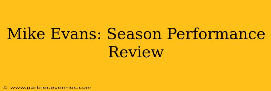 Mike Evans: Season Performance Review