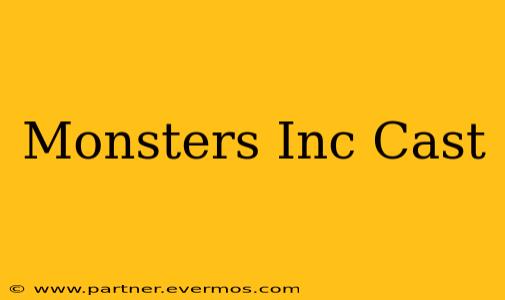 Monsters Inc Cast