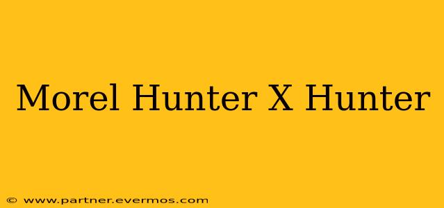 Morel Hunter X Hunter