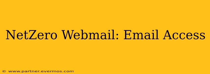 NetZero Webmail: Email Access