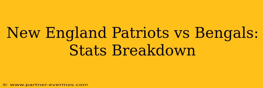 New England Patriots vs Bengals: Stats Breakdown