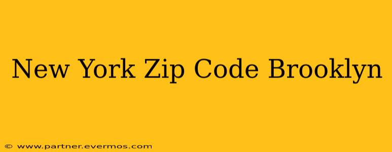 New York Zip Code Brooklyn