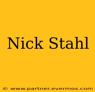 Nick Stahl