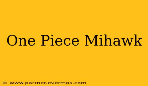 One Piece Mihawk