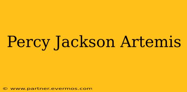 Percy Jackson Artemis