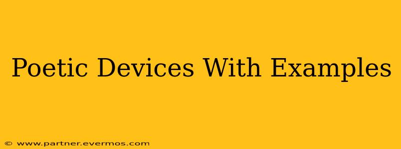 Poetic Devices With Examples