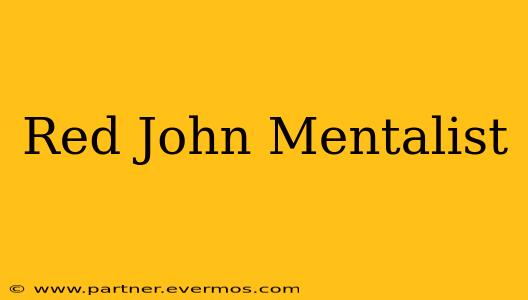 Red John Mentalist