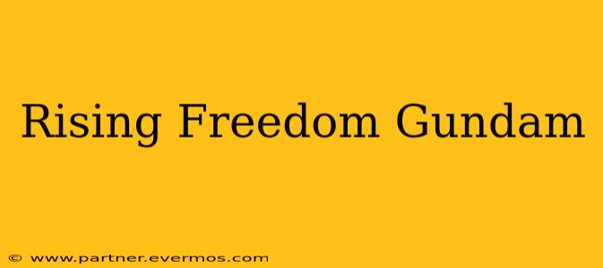 Rising Freedom Gundam
