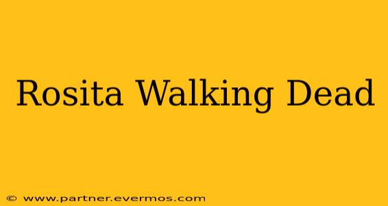Rosita Walking Dead
