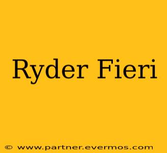 Ryder Fieri