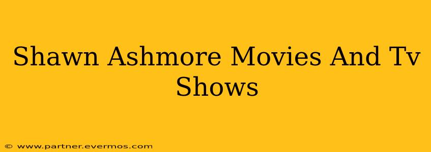 Shawn Ashmore Movies And Tv Shows