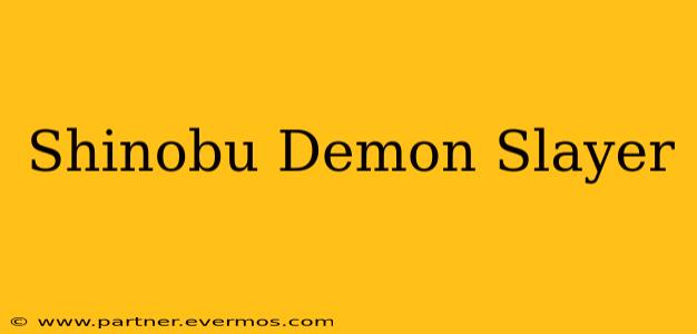 Shinobu Demon Slayer