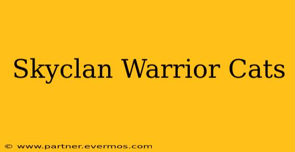 Skyclan Warrior Cats