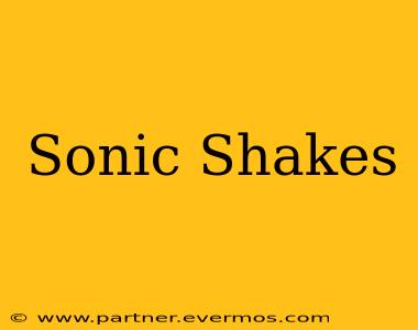 Sonic Shakes