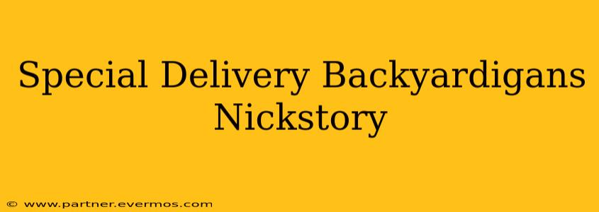 Special Delivery Backyardigans Nickstory