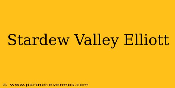 Stardew Valley Elliott