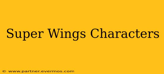Super Wings Characters