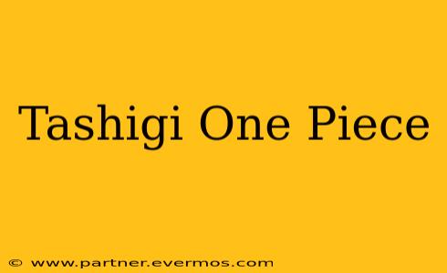 Tashigi One Piece