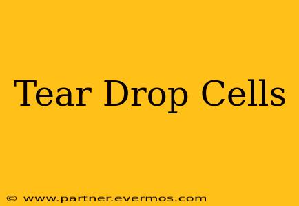 Tear Drop Cells