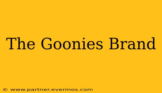 The Goonies Brand