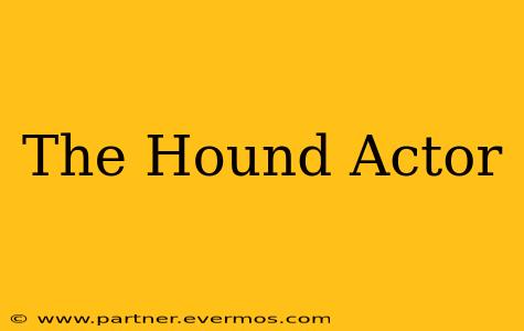 The Hound Actor