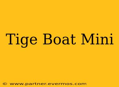 Tige Boat Mini