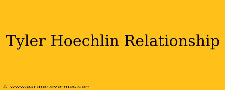 Tyler Hoechlin Relationship