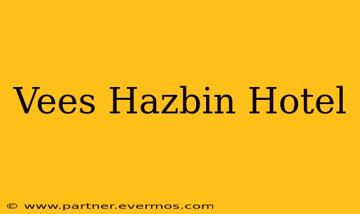 Vees Hazbin Hotel