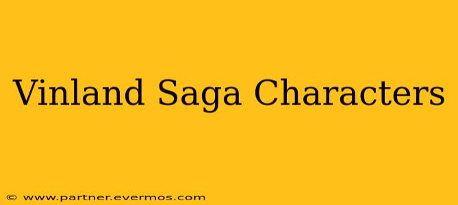 Vinland Saga Characters