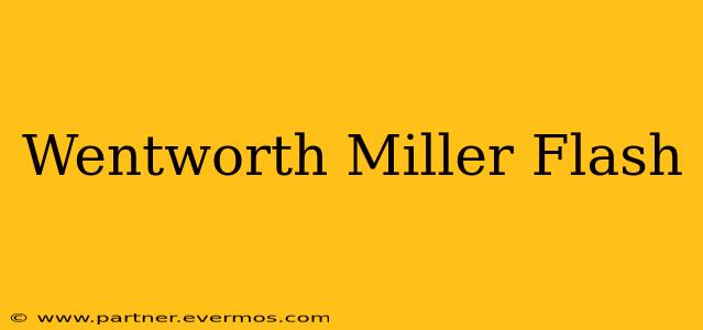Wentworth Miller Flash