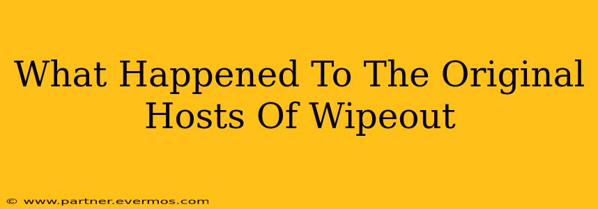 What Happened To The Original Hosts Of Wipeout