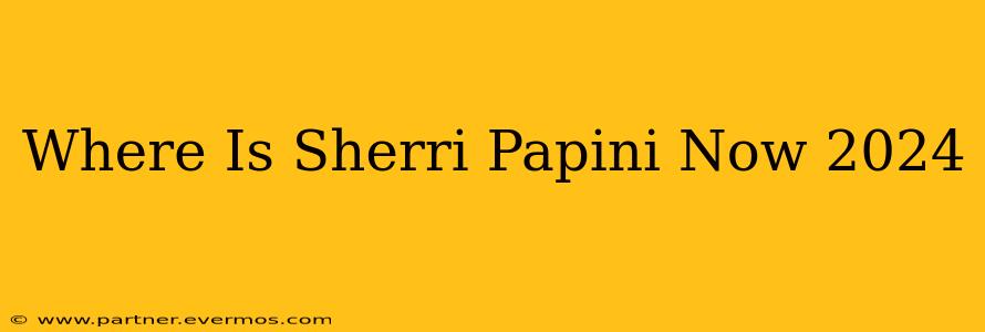 Where Is Sherri Papini Now 2024